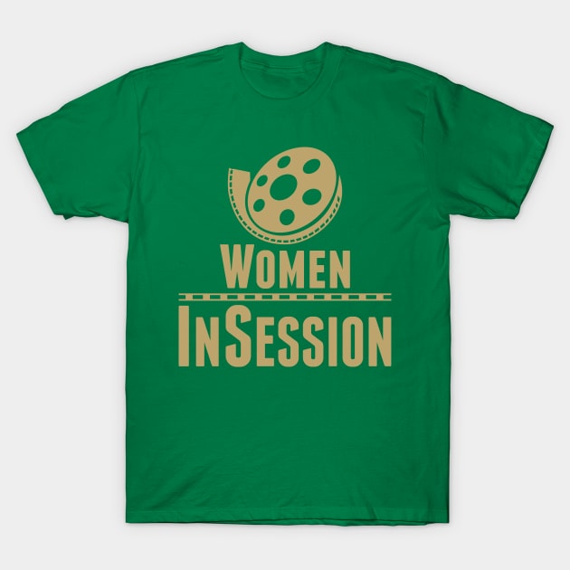 Women InSession - Gold T-Shirt by InSession Film